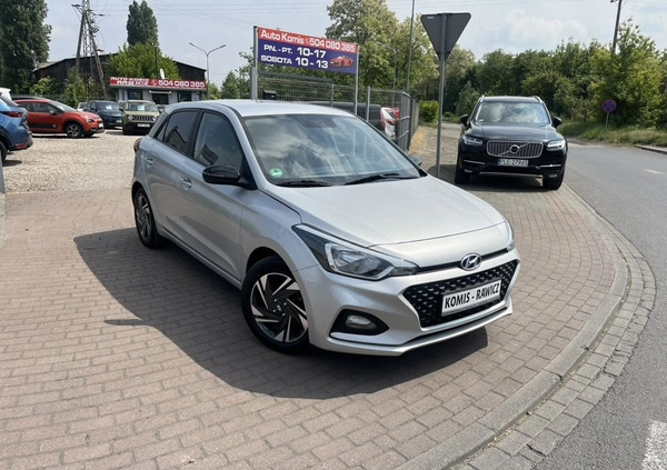 Hyundai i20 cena 46500 przebieg: 56000, rok produkcji 2019 z Piotrków Trybunalski małe 254